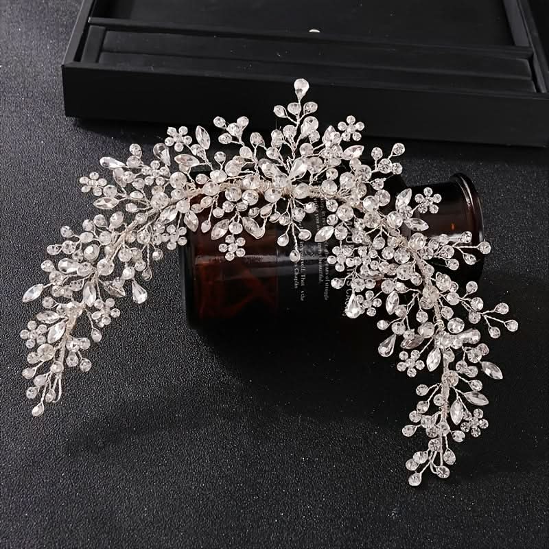 Elegant Boho Pearl Flower Wedding Hair Clip