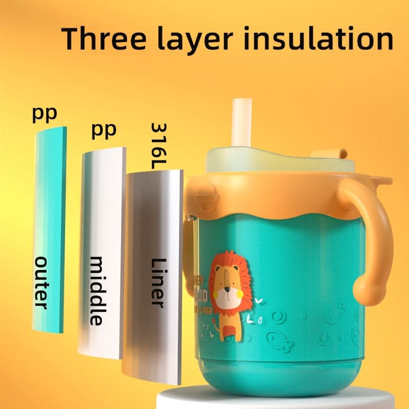 250ml Stainless Steel Sippy Cup for Toddlers