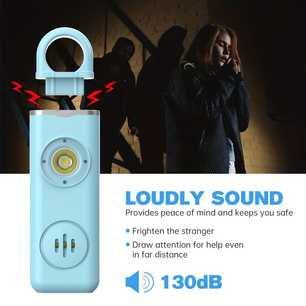 Women’s Safety Alarm with 130dB Siren & Light