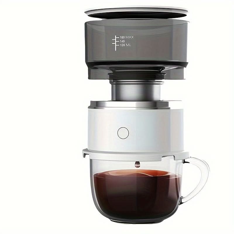 Compact Manual Drip Coffee Maker, 1L Capacity