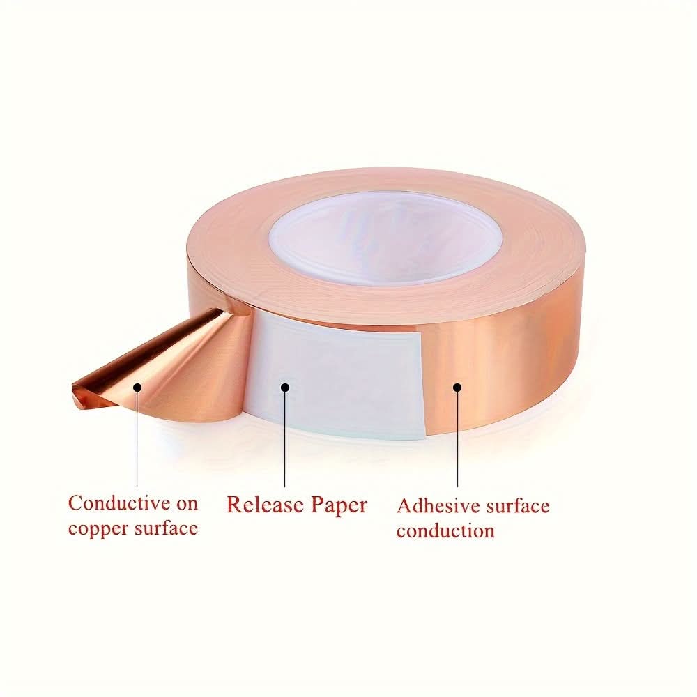 3-Pack 6mm Copper Foil Tape for EMI Shielding