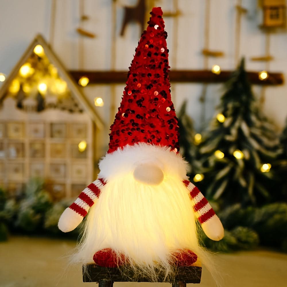 3-Piece Christmas Gnome Decor Set - Cute & Cozy