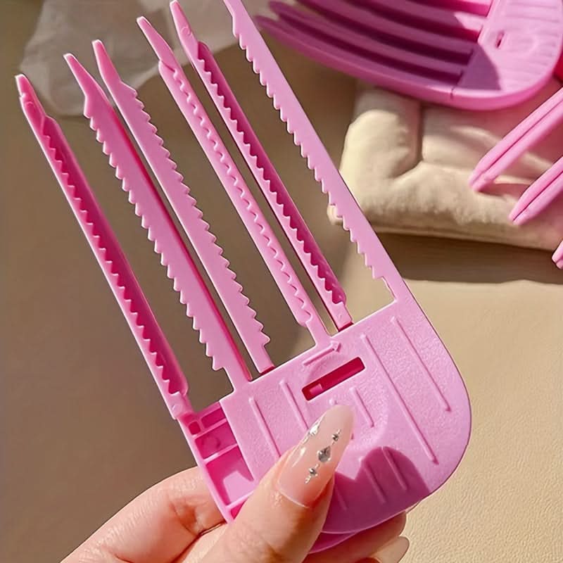 Fluffy Hair Roots Clip for Weddings