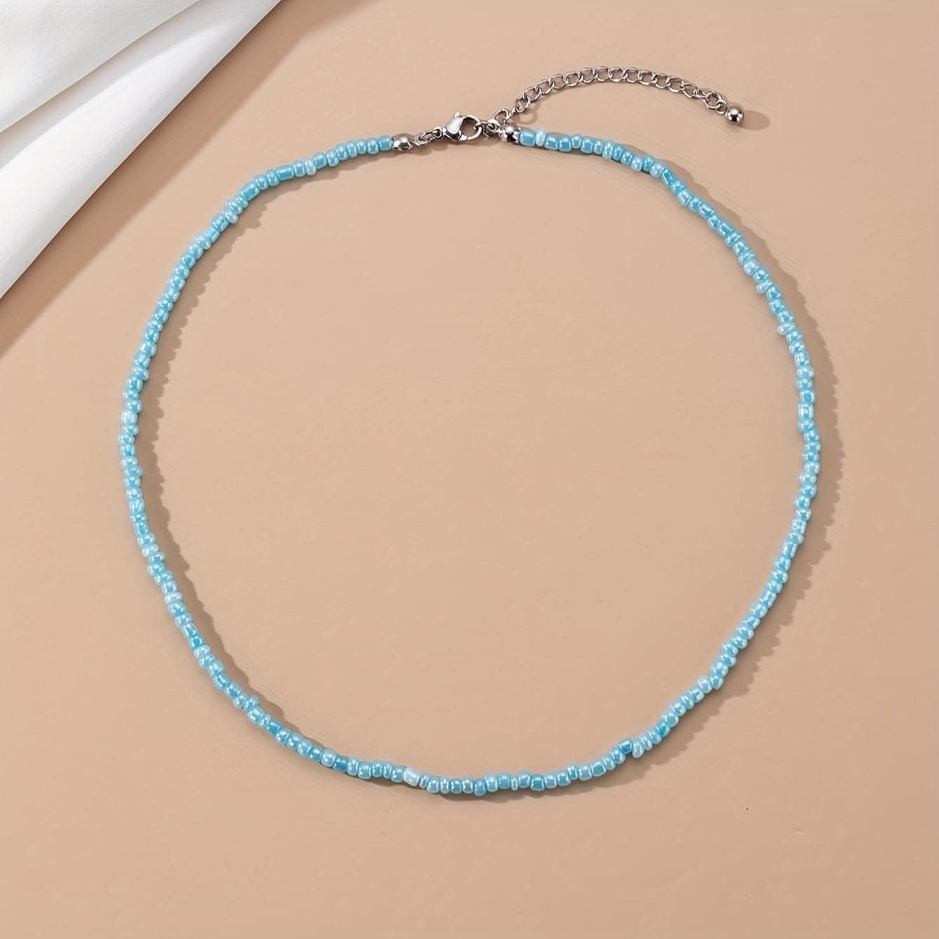 Bohemian Chic Beaded Necklace – Handmade & Fashionable