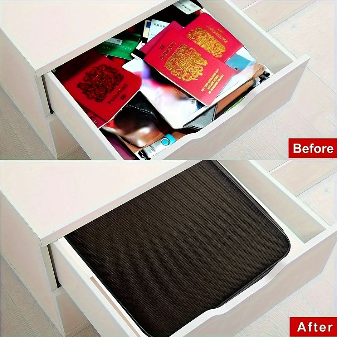 Secure Document Bag with Combination Lock