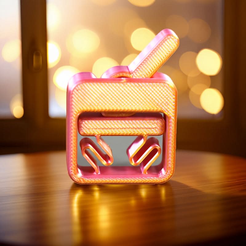 3D Printed Stress Relief Switch Toy – Tactile Fidget Desk Accessory