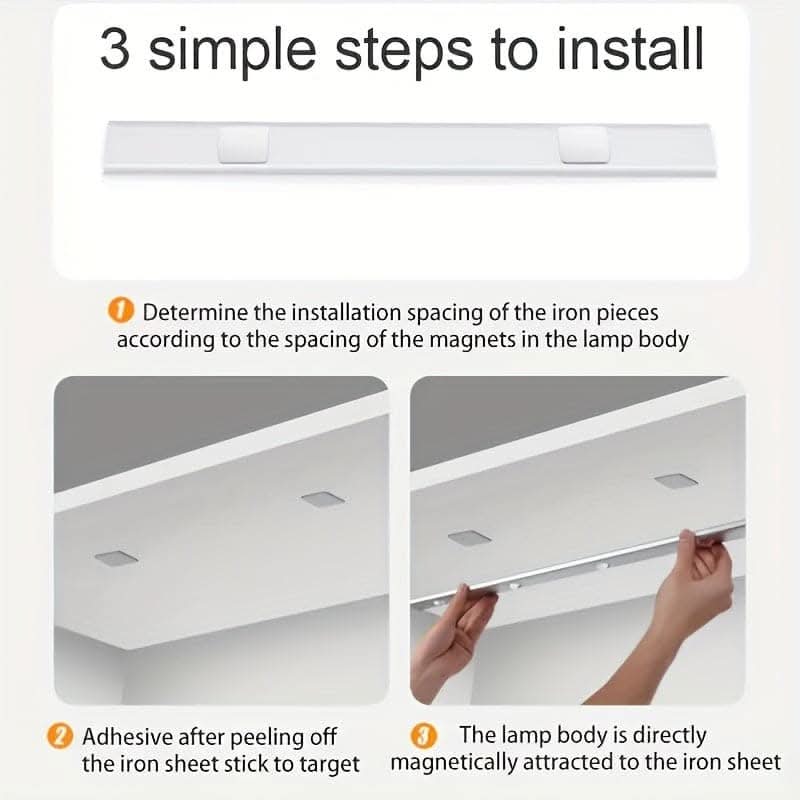 Motion-Activated LED Cabinet Strip Light