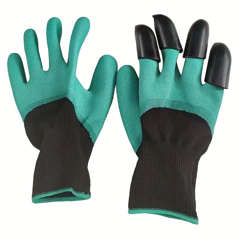 Waterproof Garden Gloves with Claws for Digging & Planting