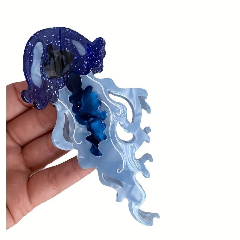 Ocean-Inspired Jellyfish Shark Hair Claw