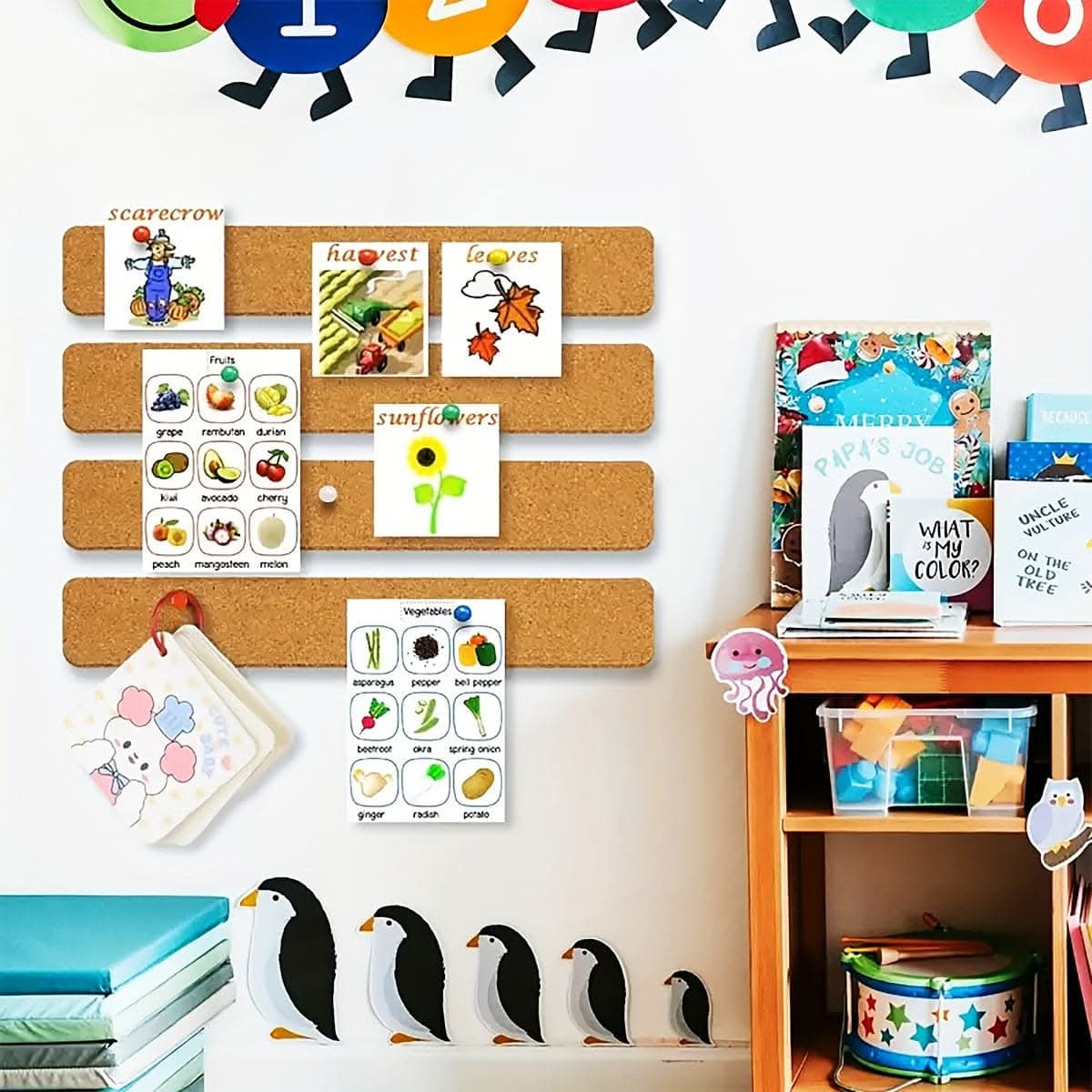 Self-Adhesive Long Cork Strips - 4pcs/8pcs/16pcs