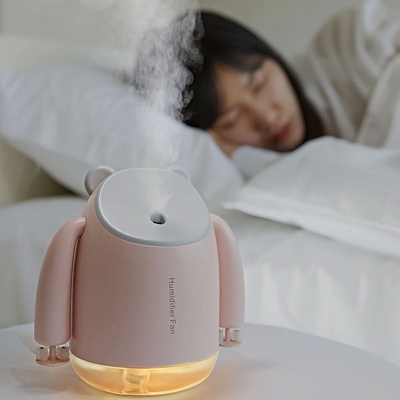 Portable USB Cooling Fan & Humidifier