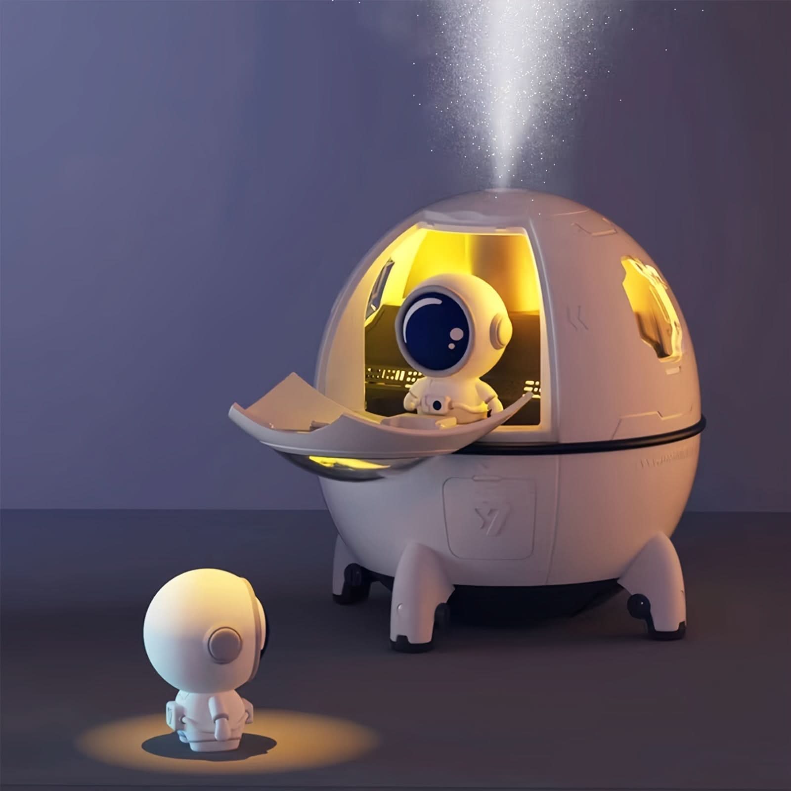 Mini USB Cool Mist Humidifier with Night Light