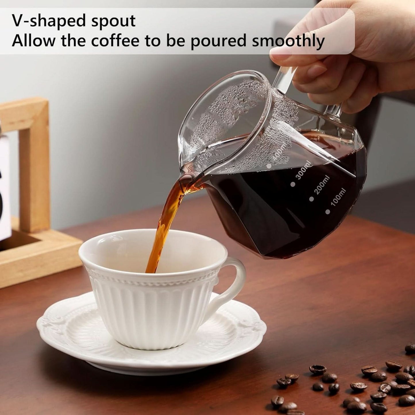 Coffee Maker Kit – 13.53oz Glass Carafe