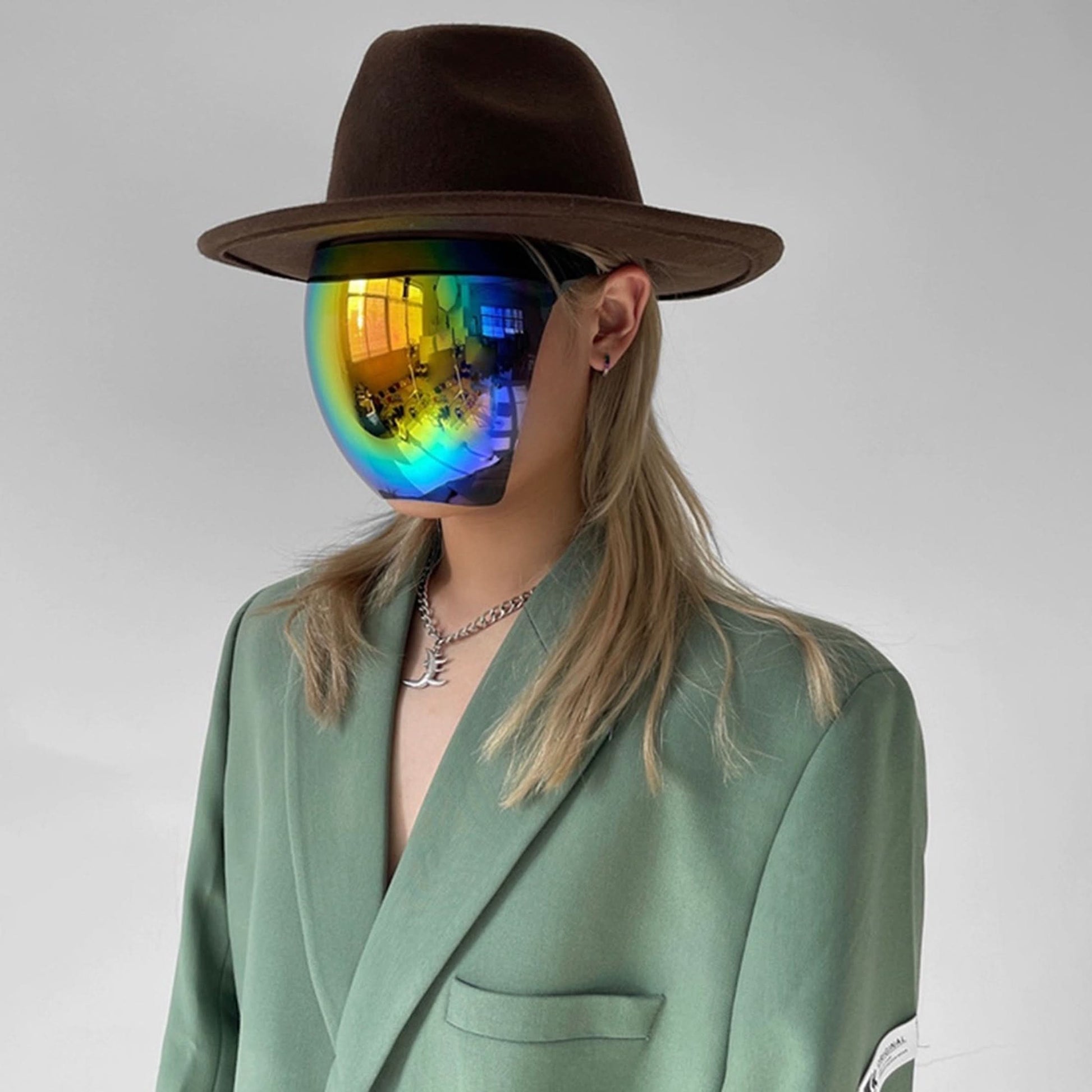 HD Transparent Anti-Fog Party Glasses - Vibrant Colorful Coating