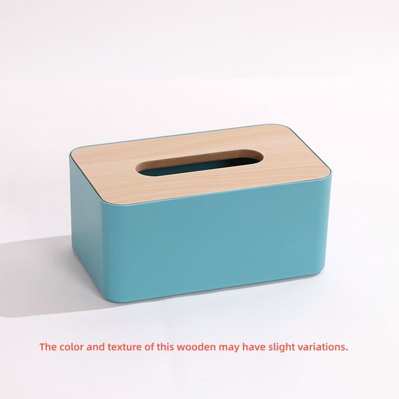 Wooden Tissue Box Holder for Home & Office