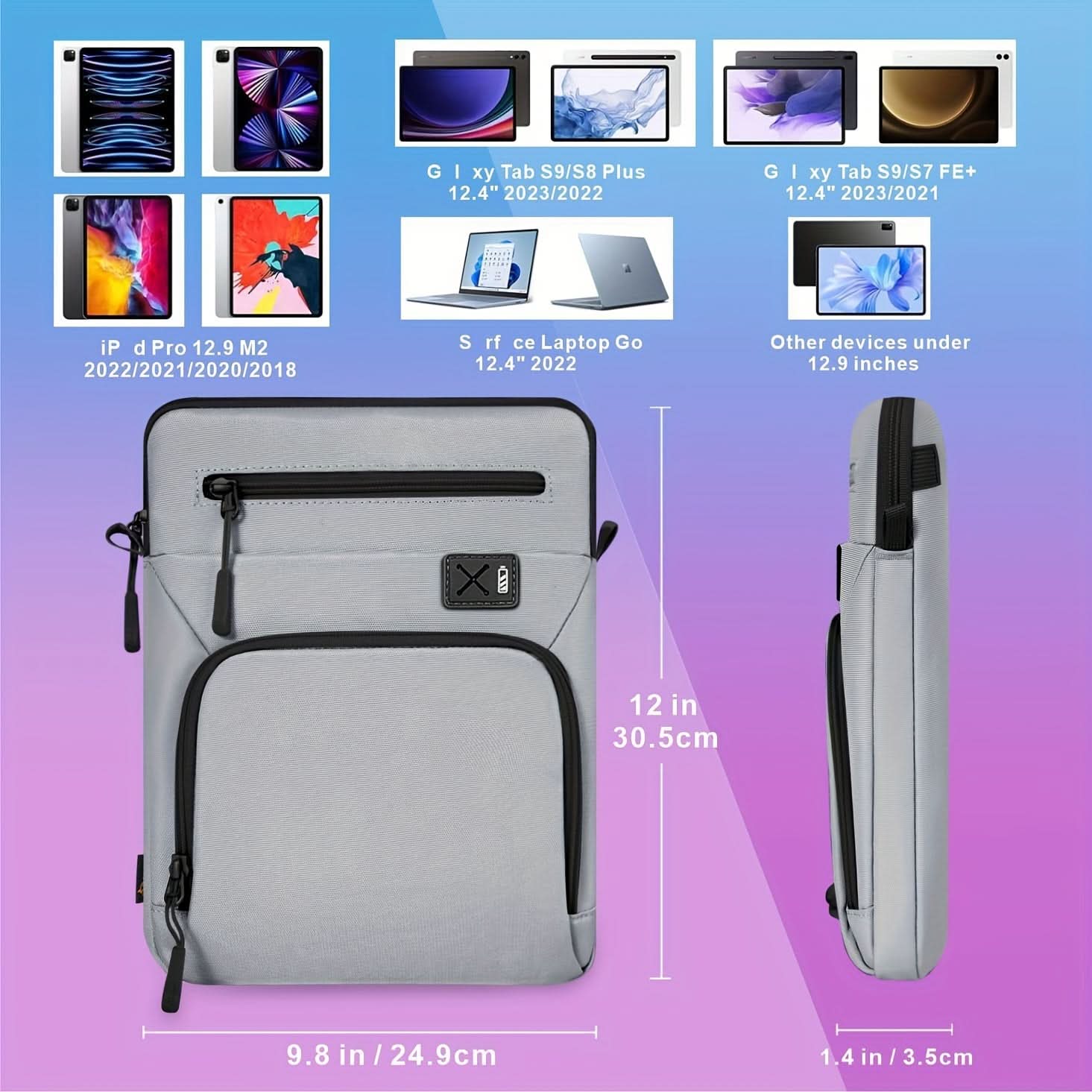 12.9-Inch iPad Pro Protective Carrying Case