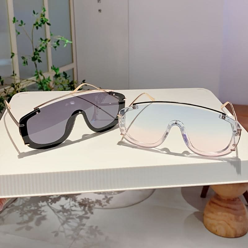 Oversized UV400 Shield Sunglasses for Women