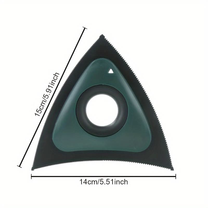 Triangular Pet Hair Remover – 3-Sided Dog Fur Cleaning Brush