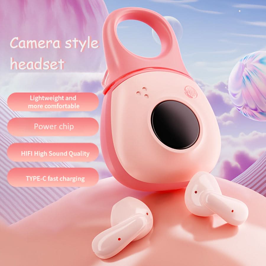 Wireless Earbuds with Bass Stereo Sound, Noise Cancelling Mic
