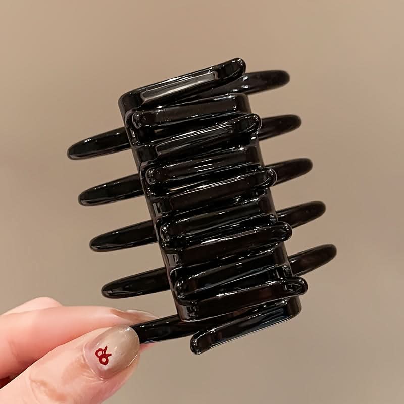 Chic Cross-Style Hair Clip – Medium-Sized, Durable