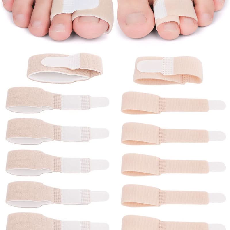 12pcs Toe Separators & Bunion Correctors – Adjustable, Toe Straighteners