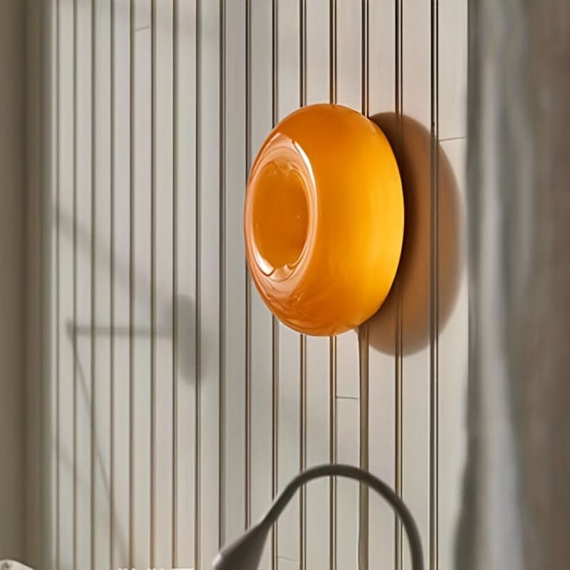 Orange Donut Touch Desk Lamp, USB Powered