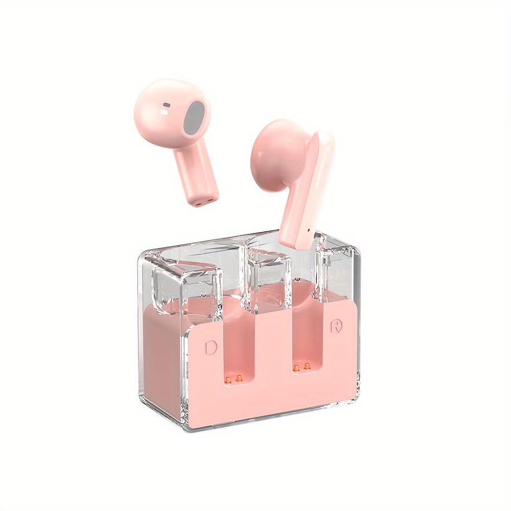 Lightweight Wireless Sports Earbuds with USB-C Charging Case – Perfect for Running