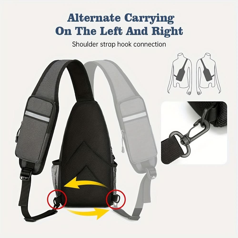 Waterproof Crossbody Bag for Hiking and Travel