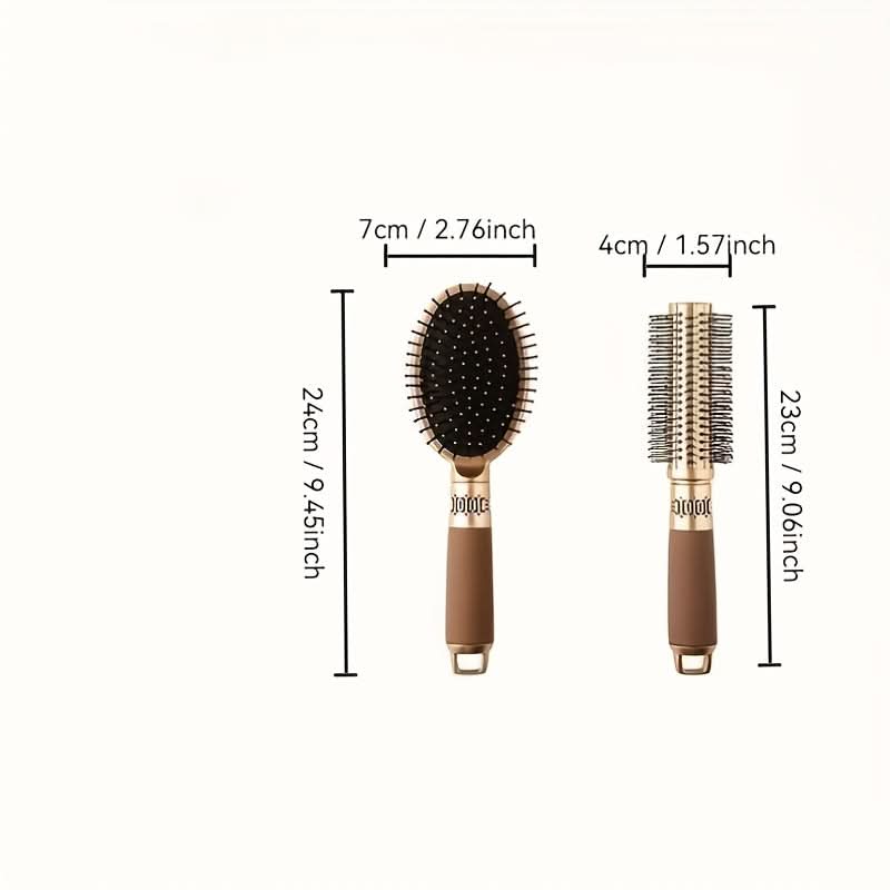 Women's Hair Brush Set with Air Cushion for Smooth