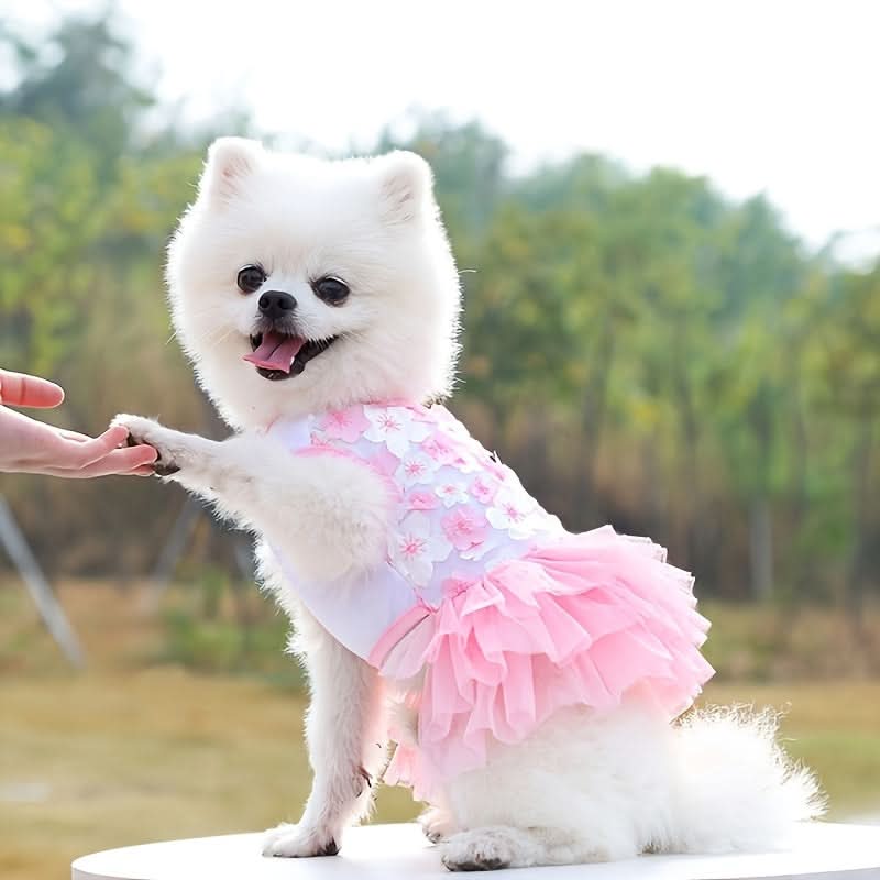 Breathable Pullover Dog Dress – Summer Pet Apparel