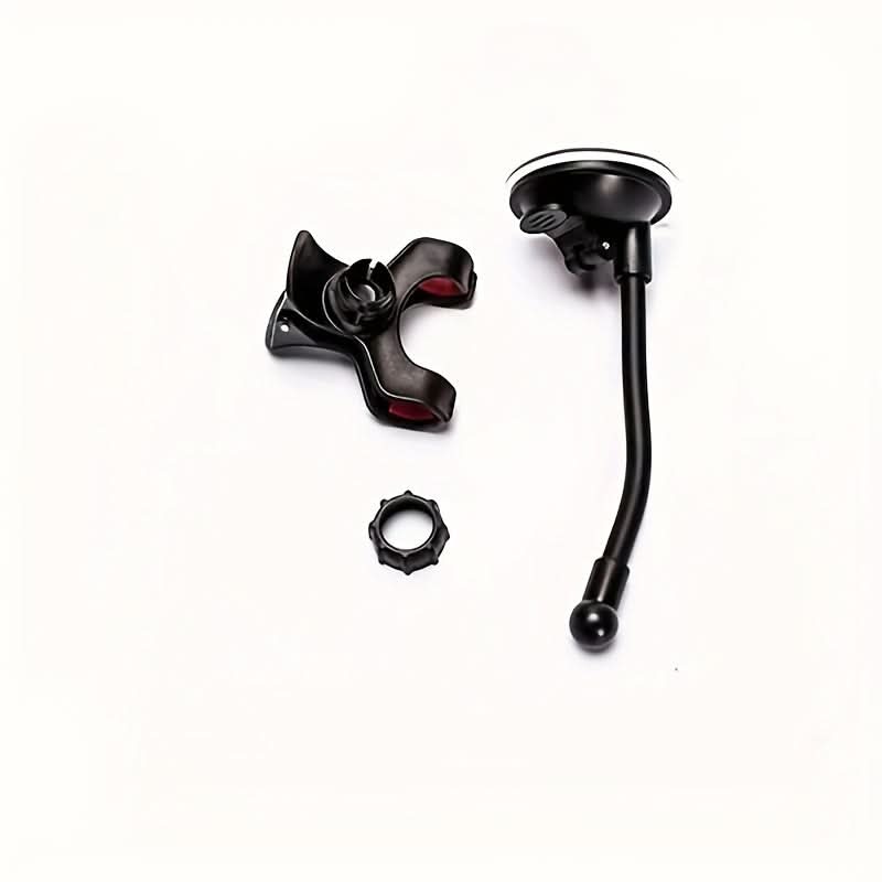 360° Rotatable Car Phone Mount-Carbon Fiber Dashboard & Windshield Holder
