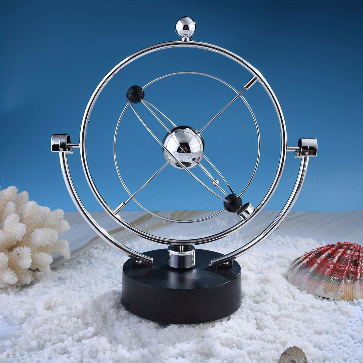 Celestial Kinetic Pendulum Desk Ornament