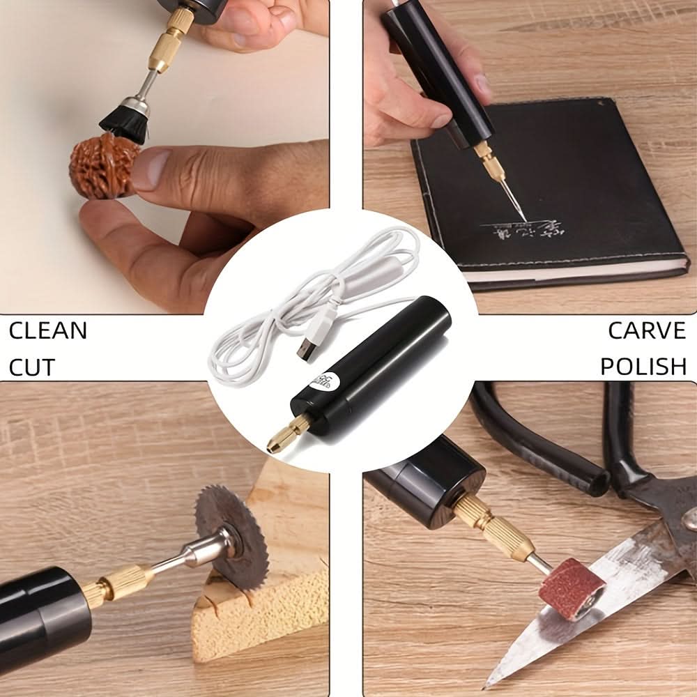 Compact 5V USB Mini Electric Drill