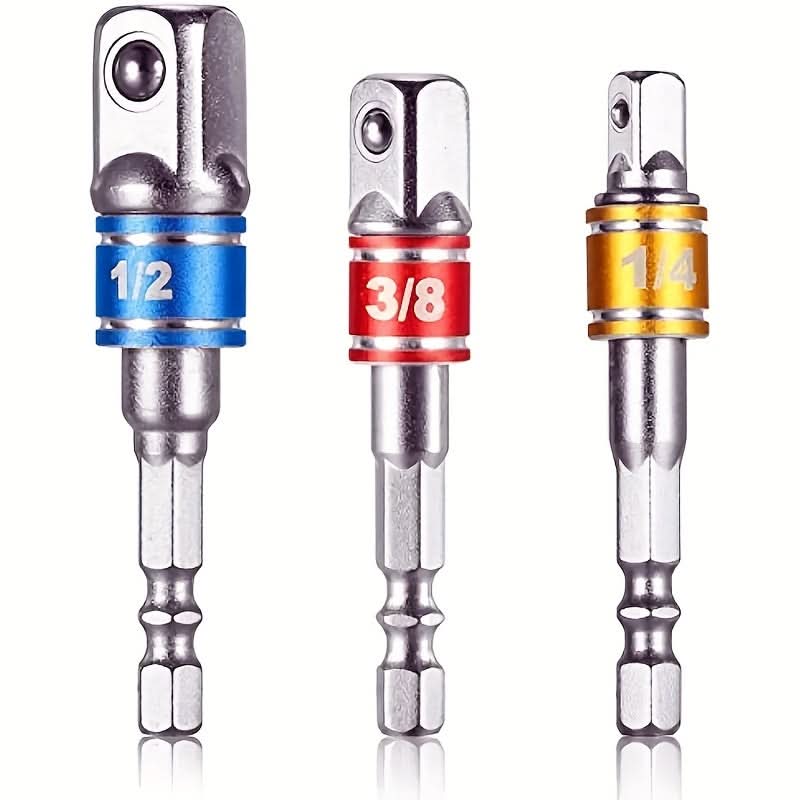 3-Piece Hex Shank Impact Bit Set