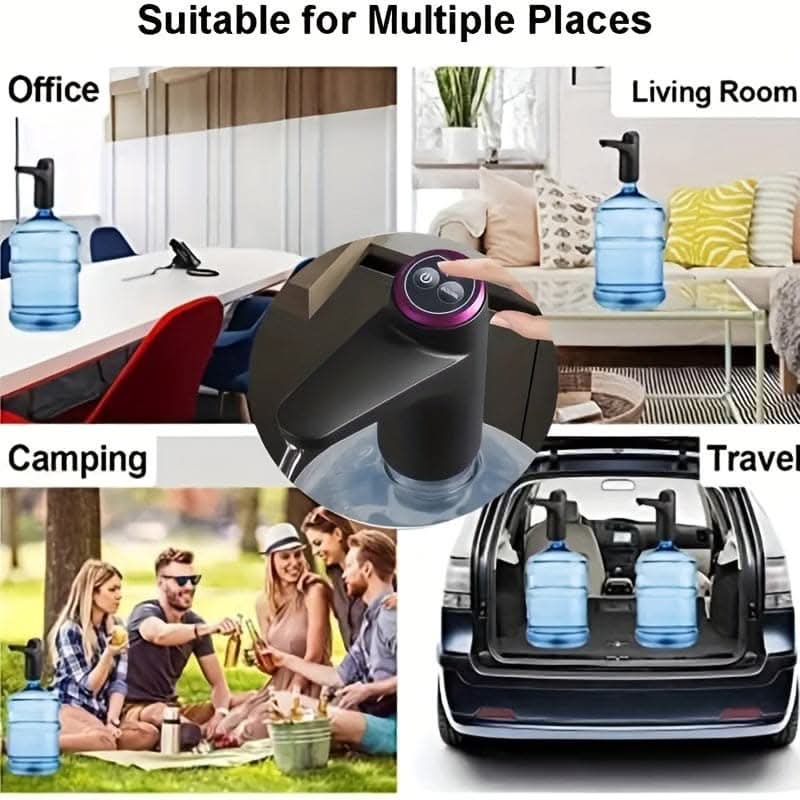 Portable 5 Gallon Water Dispenser with USB Charging