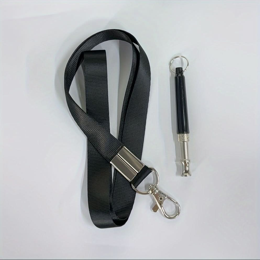 Silent Dog Training Whistle with Lanyard