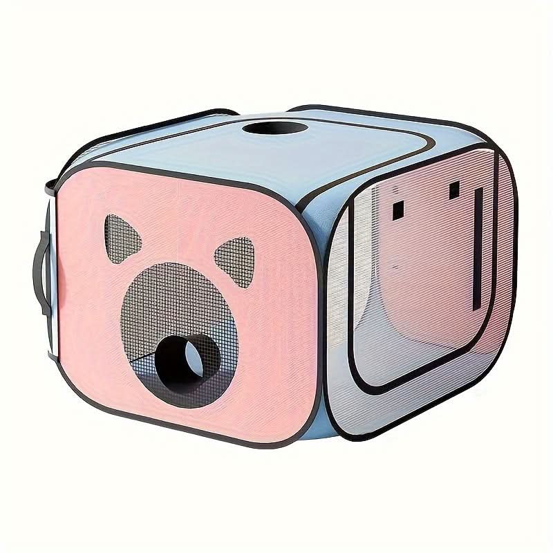 Foldable Pet Drying Box for Cats & Small Animals