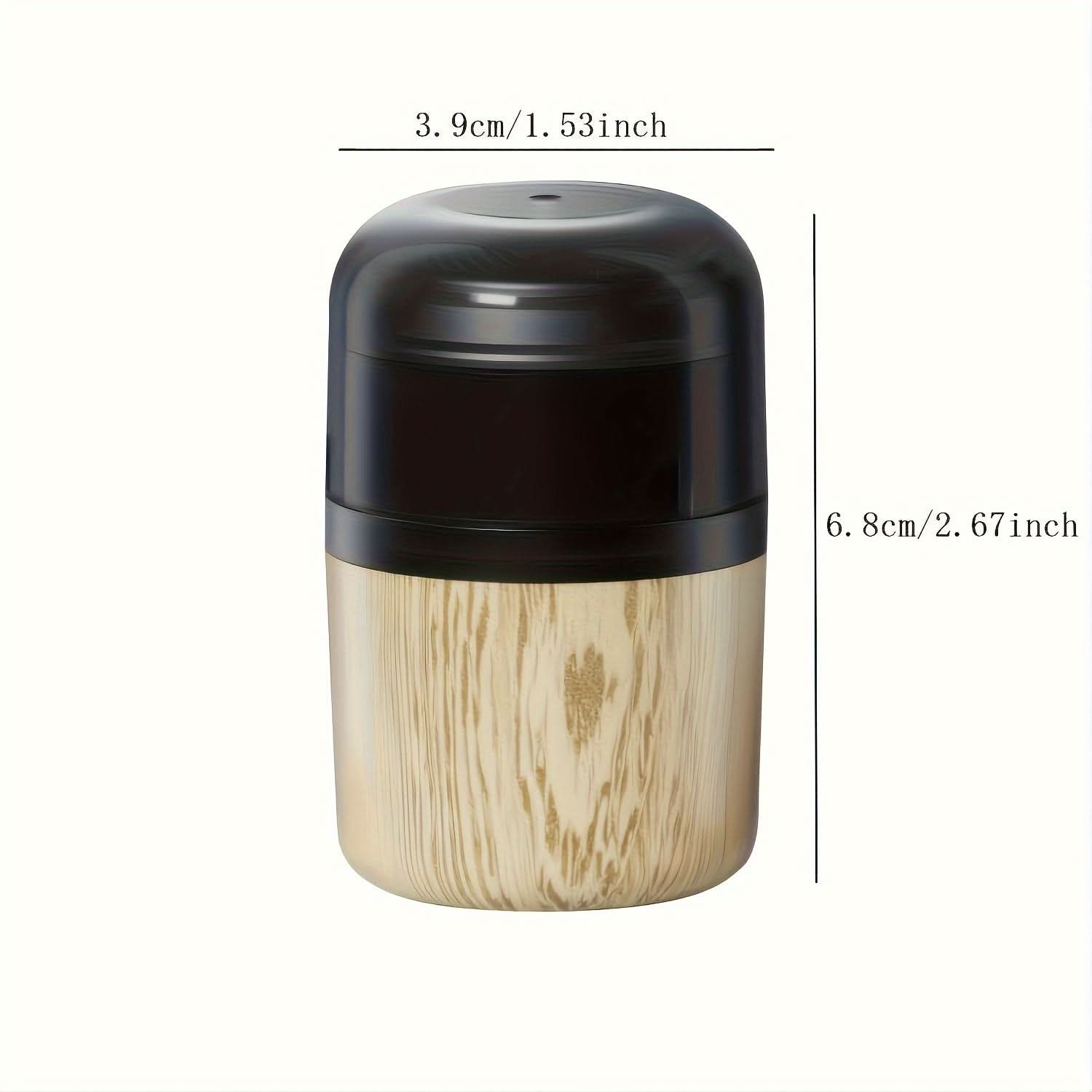 Washable Wood Grain Beard Shaver – Mini Electric Shaver