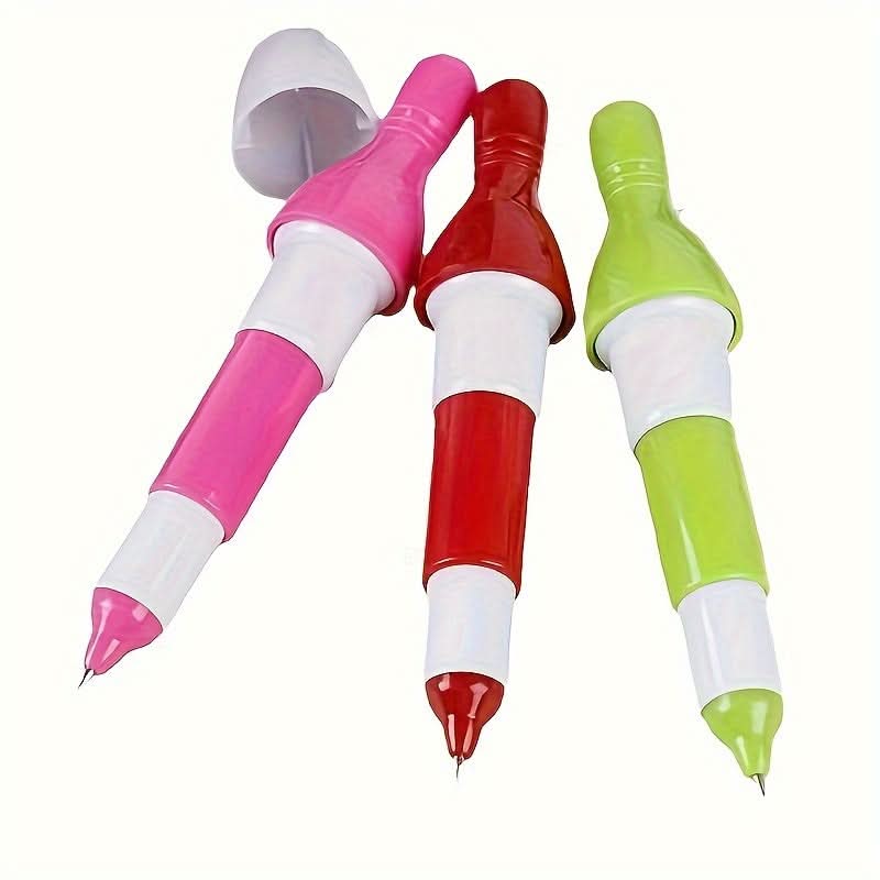 6-Pack Bowling Pin Retractable Ballpoint Pens – Medium Point