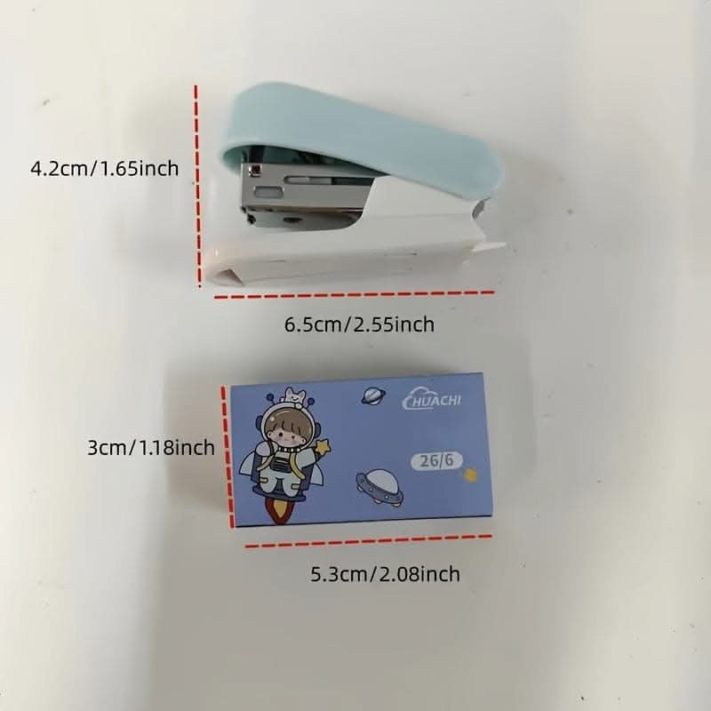 Cute Mini Cartoon Stapler Set for Students