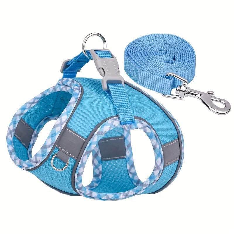 Breathable No-Pull Dog Harness & Leash Set