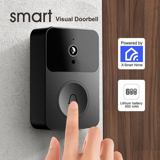 Smart Doorbell with HD Camera, Wi-Fi App Control