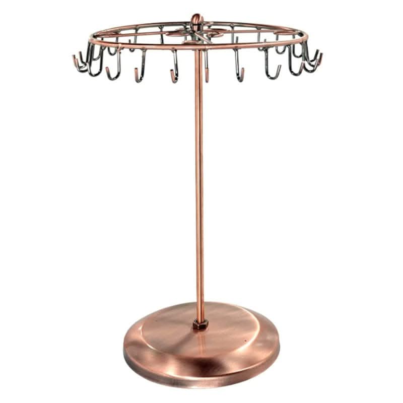 Vintage Metal Necklace Holder – Jewelry & Keychain Display