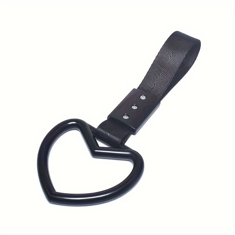 Heart Ring Drift Charm Strap – Front Tow Hook Car Decoration