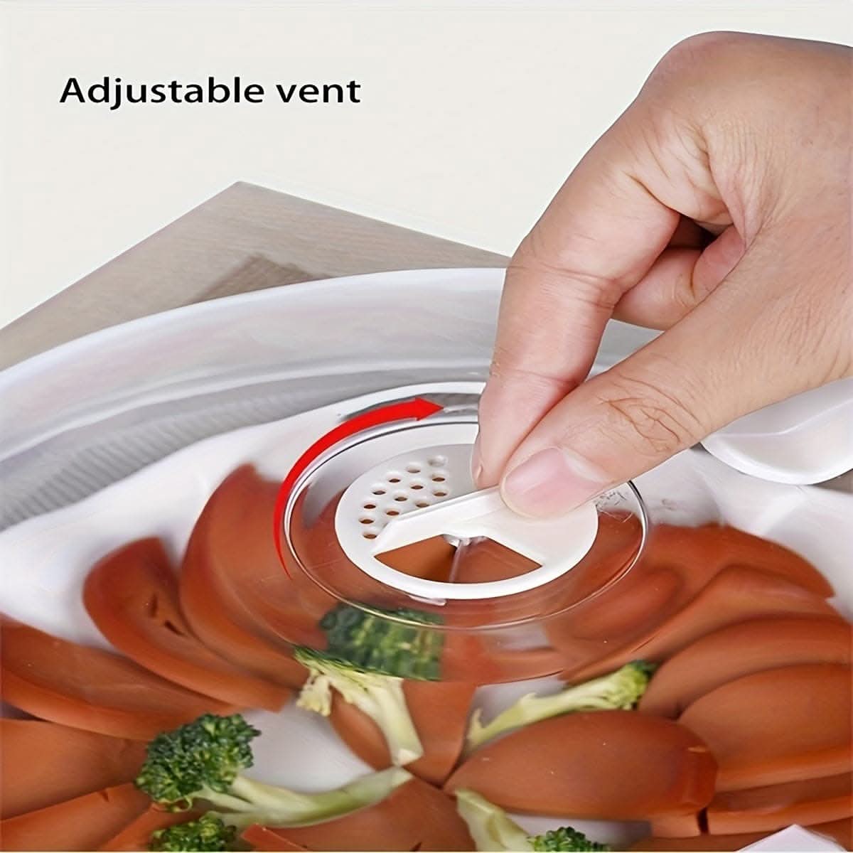 Microwave Oven Splash Proof Cover - Clear Transparent Food Protector