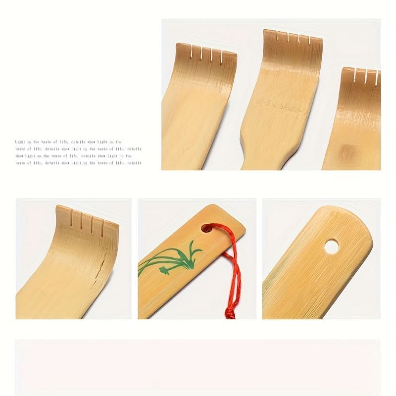 Wooden Back Scratcher with Long Handle