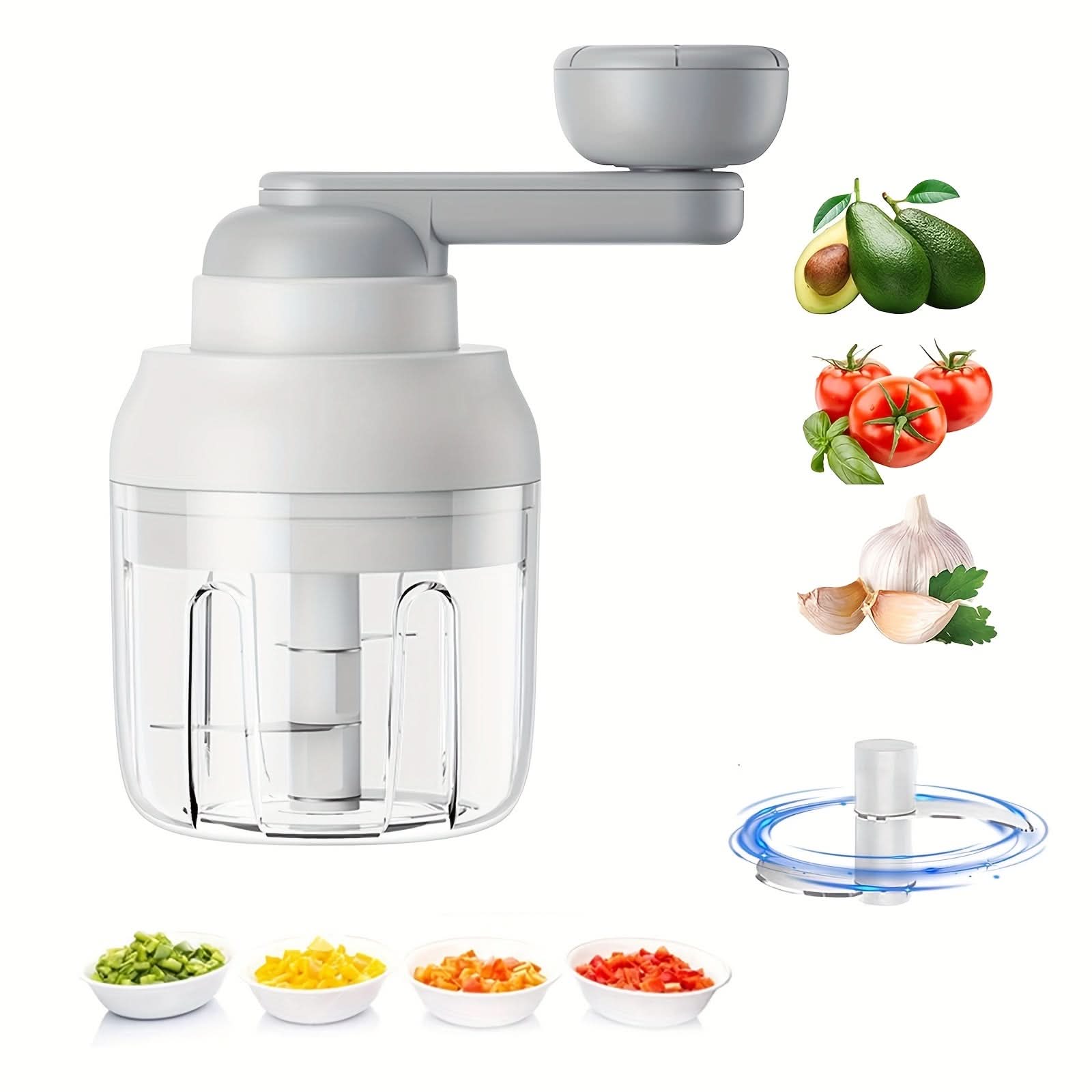 Multifunctional Manual Food Chopper & Mincer