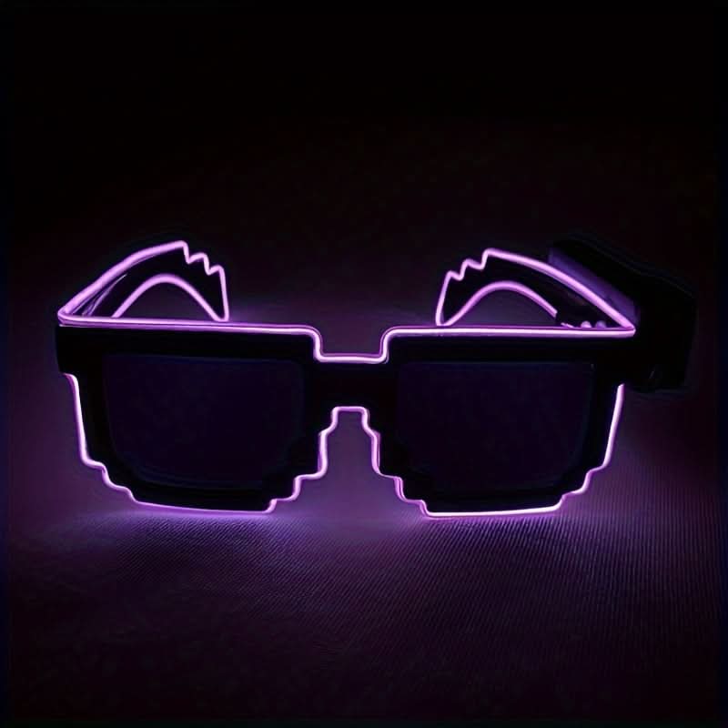 LED Light Up Party Glasses for Women & Men - Carnival, Festival, Nightlife