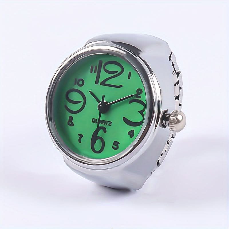 Trendy Ring Watch – Unique Retro Mini Design