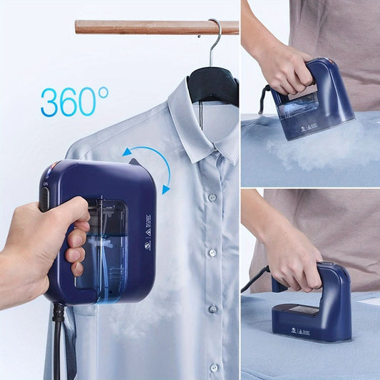 1300W Portable Steamer Iron – 4-in-1 Travel Garment Steamer